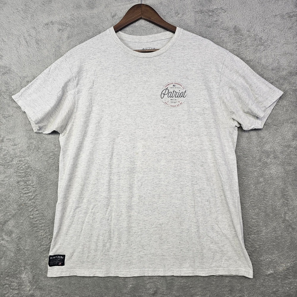 Howitzer Patriot MFG American Flag T-Shirt Men's‎ XL USA Military Patriotic USA - Picture 5 of 10